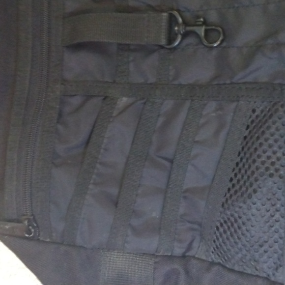 Western Pack Black/Brown Ballistic Nylon Messenger Bag/Satchel - Picture 12 of 16